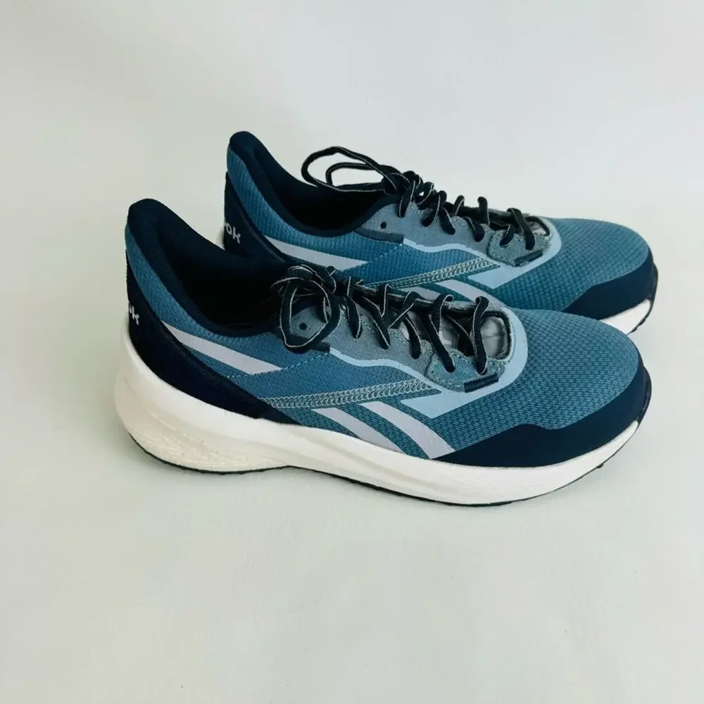 Reebok Womens Floatride Energy Shoes Composite Toe‎ Blue White Sneakers Size 8M